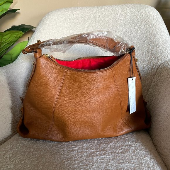 Dooney & Bourke Medium East/West Slouch Camel NWT - Picture 4 of 10